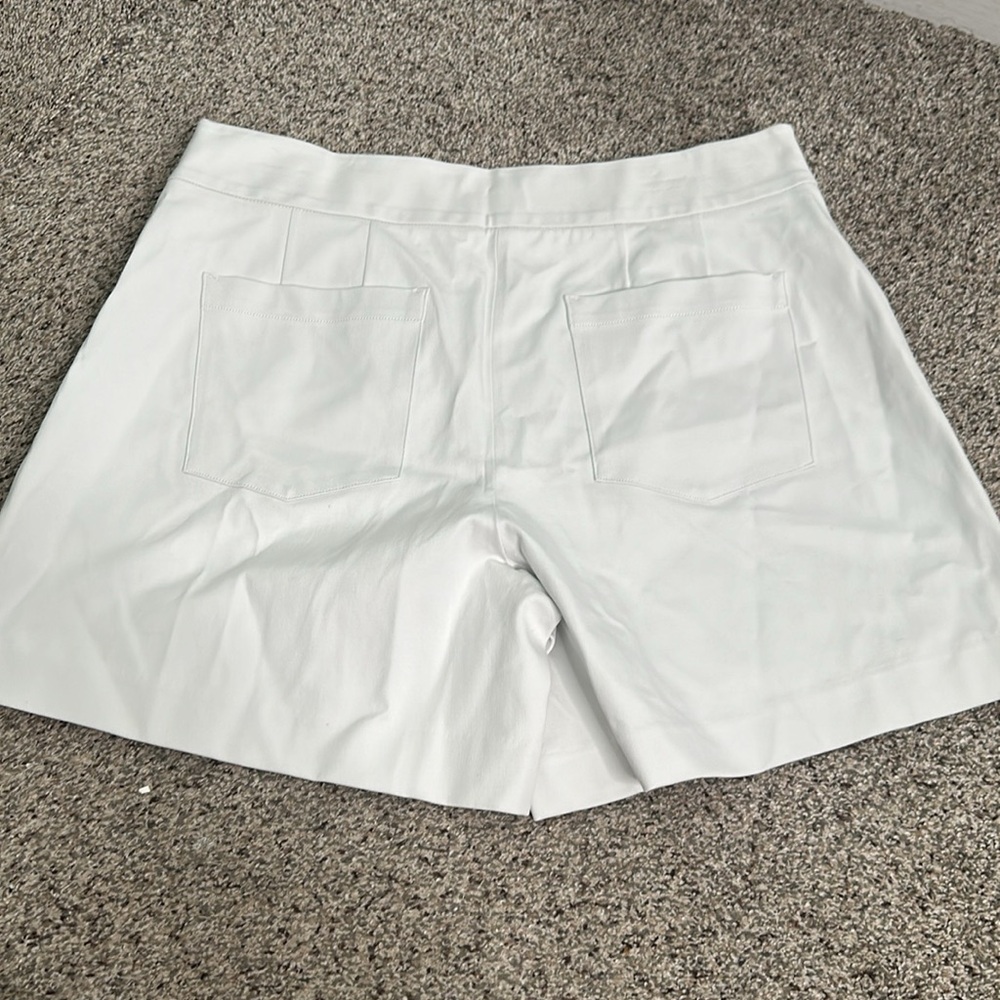 Spanx white pull on shorts size 1x new summer vacation - Picture 6 of 6